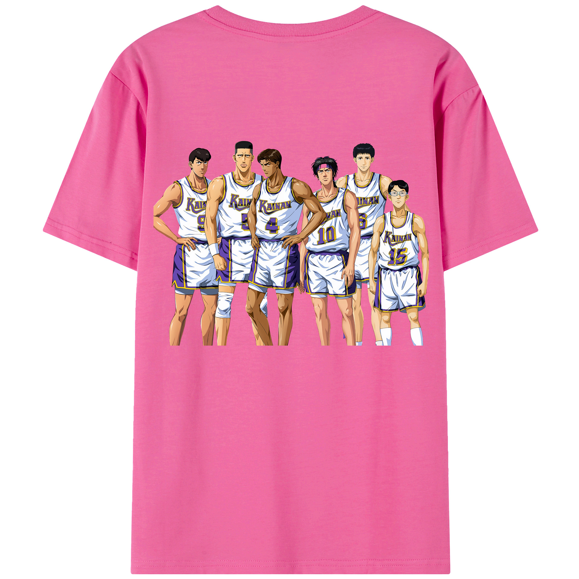 （画像用） SLAM DUNK／スラムダンク レディース半袖Tシャツ(バックプリント)